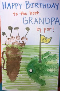 a happy birthday card for the best grandpa by par 65