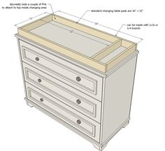 an image of a dresser with measurements