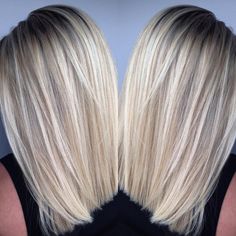 Cannot wait to get my hair done again in little bit by my girl in my hometown. Nobody does it like Holly! Starting to go back to her:) Blond Cenușiu, Blonde Lob, Cool Blonde Hair, Lob Haircut, Brown Blonde Hair, Hair Color And Cut, Hair Skin, Hair Envy, Blonde Hair Color