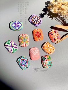 Aztec Nail Art, Bohemian Nails, Nail Art Dotting Tool, French Manicure Acrylic Nails, Aztec Nails, Boho Nails, Hard Gel Nails, Retro Nails, Nail Drawing