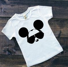 Toddler Boy White Tee Personalized Cool Mickey by TheHotPolkaDot Cool Mickey Mouse, Boy Disney Shirts, Months Design, Boys White T Shirt, Disney Family Vacation Shirts, Disney Shirts For Men, Names Girl, Diy Disney Shirts, Disney Family Vacation