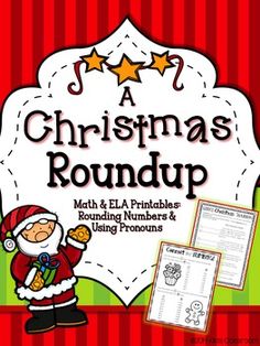 a christmas roundup math and ela printables