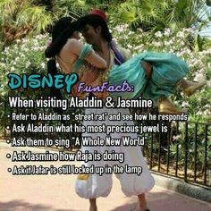 a man and woman kissing in front of a fence with the words disney fun fact