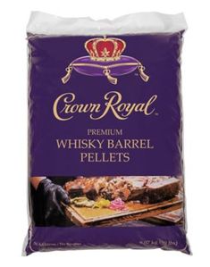 crown royal premium whisky barrel pellets - case of 6 bags, 1 5kg