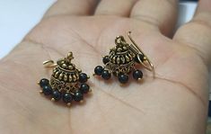 Beautiful Handmade Oxidized Jhumkas Earrings,Light Weight Earrings,Golden-Black Jhumkas Earrings. Metal - Alloy Oxidized Jhumkas, Jhumkas Earrings, Earrings Golden, Earrings Metal, Jhumka Earrings, Light Weight Earrings, Etsy Earrings, Dangle Drop Earrings, Drop Earrings