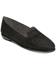 in stock Comfortable Black Synthetic Flats, Black Synthetic Flats With Leather Sole, Comfortable Black Flats With Leather Footbed, Black Flats With Textured Sole For Fall, Black Slip-on Flats With Textured Footbed, Black Textured Footbed Slip-on Flats, Black Cushioned Flats For Fall, Gold Shoes Flats, Animal Print Flats