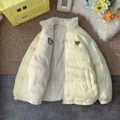 size: 2XL, Color: Yellow Double Sided Wearable Cute Cheap White Outerwear, Cheap Beige Long Sleeve Outerwear, Cheap Pink Long Sleeve Hooded Jacket, Cheap White Spring Outerwear, Cute Winter Coats Short, Cheap Beige One Size Outerwear, Cheap Fitted Cream Outerwear, Cheap Pink Outerwear, Cheap Cream Hooded Outerwear