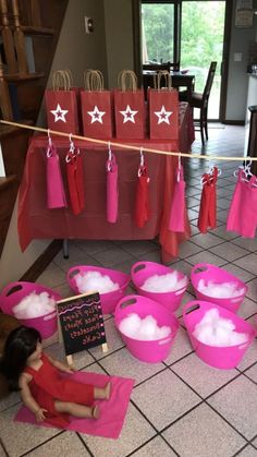 Doll Themed Birthday Party, American Girl Doll Birthday Party, American Girl Party, American Girl Birthday Party, American Girl Birthday, American Girl Store, American Girl Parties, 9th Birthday Parties, Birthday Party Activities