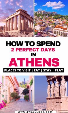 how to spend 2 perfect days in athen's places to visit / eat / stay