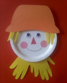 fall crafts Bat Craft, Scarecrow Crafts, Spider Crafts, Owl Crafts, Leaf Crafts, Daycare Crafts, Paper Plate Crafts