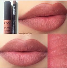 Nyx Lip Liner, Mauve Lips, Alat Makeup, Lip Pencil, Matte Lip