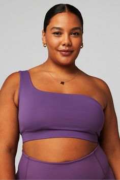 Asymmetrical Low Impact Bra Fabletics purple female Activewear >> Womens >> Sports Bras >> Sports Bras plus Yoga and Studio 4-Way Stretch/Removable Bra Cups/UPF Protection Female Activewear, Comfy Sweats, Womens Sports, Weekend Wear, Bra Cups, Sports Bras, Active Wear For Women, Breathable Fabric, Fashion Forward