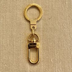 Excellent Condition Keychain/ Strap Extender. I Used This With My Pouchette Accessories Bag To Extend Length Of Strap! Louis Vuitton Key Ring, Keychain Strap, Accessories Bag, Louis Vuitton Accessories, Key Card Holder, Card Holders, Authentic Louis Vuitton, Key Rings, Key Ring