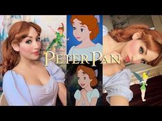 Disney Bounding Wendy, Peter Pan Makeup, Pan Makeup, Peter Pan Play, Recital Makeup