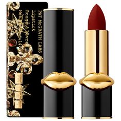 A richly pigmented lipstick that adorns lips in a veil of lightweight color for a modern matte finish.Formulation Type: LipstickWhat Else You Need to Know: A revolutionary lipstick so luxurious and richly pigmented it drenches lips in a veil of opulently opaque color while delivering a mesmerizingly modern matte finish. Each shade features a hydrating, creamy texture combined with saturated pigment for lightweight, one-stroke coverage. Best Long Lasting Lipstick, Pat Mcgrath Makeup, Lipstick Dark Red, Best Red Lipstick, Cream Lip Stain, Rouge Lipstick, Best Lipsticks, Lip Paint, Pat Mcgrath