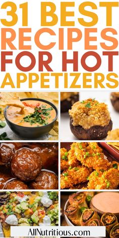 31 best recipes for hot appetizers