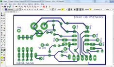 an electronic circuit board is shown in this screenshot