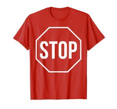 PRICES MAY VARY. Perfect Gift Idea for Men / Women / Kids - Stop Sign Costume Shirt. Cute last minute present for dad, father, mom, mother, husband, wife, youth, adult, baby, toddler, child, little girl boy, friend, student on Halloween / Thanksgiving Day / Christmas 2024 Funny Traffic Signs Lover Dress Up Stop Sign Costume Tee. Complete your collection of group party accessories for him / her (decorations, DIY easy lazy costume, simple matching pretend i'm a outfit, mug, mask, headband, hat, pa Stop Sign Costume, 2023 Funny, Group Party, A Outfit, Lover Dress, Present For Dad, Stop Sign, Traffic Signs, Costume Shirts