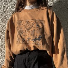 What the Cuss Sweatshirt - Etsy Sweaters And Hoodies, Have A Magical Day, Lino Cut, Vibe Clothes, Really Cute Outfits, Cut Design, Look Cool, Aesthetic Clothes, Clothing Items