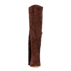 Step into style with these Fashion to Figure Lenita women's western knee-high boots. Click this FOOTWEAR GUIDE to find the perfect fit and more! SHOE FEATURES Western fringe detail Block heelSHOE CONSTRUCTION Faux suede upper Fabric lining Rubber outsoleSHOE DETAILS Pointed toe Zipper closure 2.68-in. heel 18-in. shaft 25-in. circumference Spot clean Imported Size: 9 Wide. Color: Brown. Gender: female. Age Group: adult. Western Wide Calf Suede Knee-high Boots, Western Style Suede Wide Calf Knee-high Boots, Western Suede Wide-calf Knee-high Boots, Brown Stacked Heel Knee-high Boots For Winter, Brown Knee-high Boots With Stacked Heel For Winter, Brown Knee-high Boots With Wide Calf, Brown Snip Toe Knee-high Boots For Winter, Brown Suede Knee-high Boots With Snip Toe, Winter Suede Knee-high Boots With Snip Toe