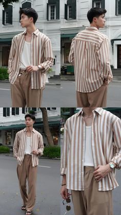 Flannel Outfits Men Korean, Guys Fashion Casual, Men's Formal Style, Color Combinations For Clothes, How To Look Handsome, Mens Formal, Cool Outfits For Men, Formal Style, Color Combinations