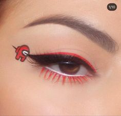 Maquillage On Fleek, Mekap Mata, Halloween Eye Makeup, Cool Makeup, Edgy Makeup