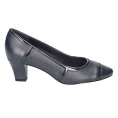 Look timelessly sophisticated with the Datia by Easy Street. This manmade pump features on-trend overlay detailing, an almond toe design, and a contemporary dress heel for that perfect touch of elegance with padded heel-to-toe insole for added comfort. $54.95 Modern Blue Heels For Work, Elegant Spring Court Shoes For Formal Occasions, Elegant Spring Formal Court Shoes, Elegant Spring Court Shoes For Business, Elegant Fitted Court Shoes For Business, Elegant Spring Court Shoes For Business Casual, Elegant Fitted Court Shoes For Office, Fitted Spring Court Shoes For Business, Elegant Fitted Court Shoes For Business Casual