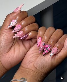 Natural Nails Manicure, Diy Acrylic Nails, Long Nail Designs, Long Acrylic Nails Coffin