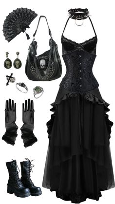 Gothic core Halloween Group Costumes, Goth Outfit Ideas, Friends Dress, Halloween Group, A Best Friend, Group Costumes