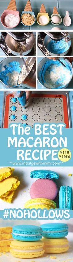 the best macaron recipe with video