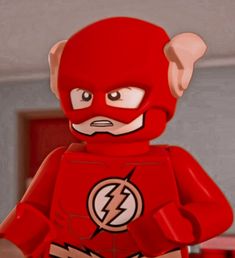 the flash in lego dc super heros