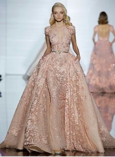 Find More at => http://feedproxy.google.com/~r/amazingoutfits/~3/TAjCp2eUwas/AmazingOutfits.page 2015 Couture, Pink Gown, فستان سهرة, Zuhair Murad, Couture Gowns, Gorgeous Gowns, Elie Saab, Designer Heels, Beautiful Gowns