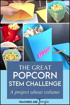 Third Grade Stem Projects, Grade 5 Stem Challenges, Volume Stem Challenge, Middle School Challenge Activities, Easy Elementary Stem Activities, School Wide Stem Challenges, 30 Minute Stem Challenges, Group Stem Challenges, 4th Grade Stem Projects