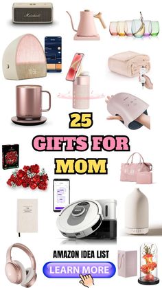 the top 25 gifts for mom that are on sale in this month's catalog