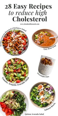 the 28 easy recipes to reduce high cholesterol