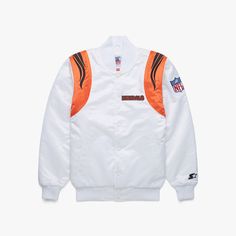 HOMAGE X Starter Bengals Satin Jacket Satin Jacket, Don't Compare, Satin Jackets, Suit Up, Football Season, Stay Warm, In Style, Nfl, Football