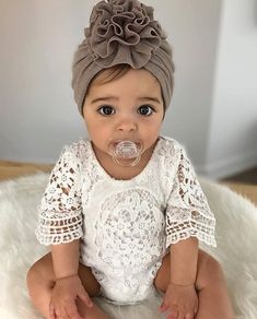 Minha princesa Baby Mode, Trendy Baby, Boho Vintage, Fashion Kids, Baby Fever, Baby Sleep