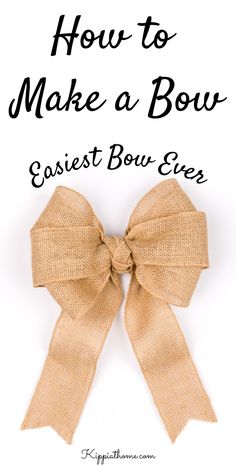 how to make a bow with the text, how to make a bow greatest bow ever