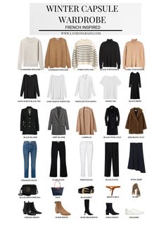 European Winter Outfits Women, Fall Capsule Wardrobe 2022 Casual Plus Size, Capsule French Wardrobe, Classy Winter Capsule Wardrobe, Parisian Fall Capsule Wardrobe, Fall Winter Wardrobe Essentials, Capsule Wardrobe Romantic, French Outfit Winter, French Girl Capsule Wardrobe