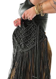 Pebby Forevee is the only midsize clothing boutique that makes staple and statement pieces that embrace and flatter people’s bodies through every part of their self-love journey. This Bag Feels: Boho and Lightweight This Bag Is: Jute Woven with Fringe 12" W x 6" H Trendy Fringe Shoulder Bag For Shopping, Trendy Fringe Bags For Shopping, Black Hobo Bag For Everyday Spring Use, Trendy Fringe Bags For Spring, Black Spring Hobo Shoulder Bag, Black Shoulder Hobo Bag For Spring, Black Shoulder Bag With Braided Handles For Spring, Black Crochet Crossbody Bag For Summer, Black Hobo Tote Bag For Spring