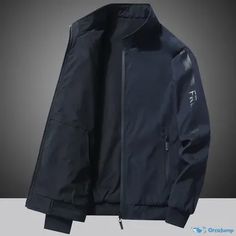 Mens Formal Casual, Windproof Jacket, Formal Casual, Mens Formal, Plain Design, Wet And Dry, Stand Collar, Parka, Stripes