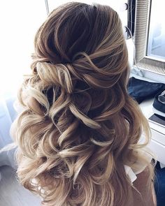 Wedding Hair And Makeup, Homecoming Hairstyles, Half Up Half Down, Hair Waves