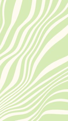 a green and white background with wavy lines