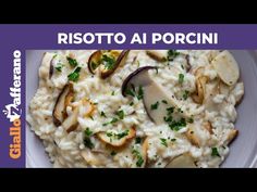 Porcini Mushroom, Italian Recipe, Porcini Mushrooms, Mushroom Risotto, Rice Recipes, Taste Buds, Side Dishes, Stuffed Mushrooms