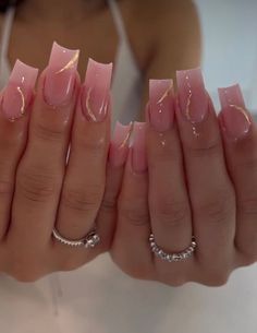 Work Nails, Long Acrylic Nails Coffin, Bling Acrylic Nails