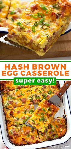 hash browns egg casserole is an easy breakfast recipe