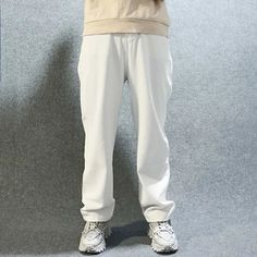 47789049250080|47789049282848|47789049315616|47789049348384 Baggy Straight Joggers, Baggy White Pants For Leisure, Baggy White Leisure Pants, Solid Baggy Joggers For Streetwear, Casual White Wide Leg Joggers, Casual White Wide-leg Joggers, White Baggy Leisure Pants, Casual Baggy Wide-leg Joggers, Casual Baggy Wide Leg Joggers