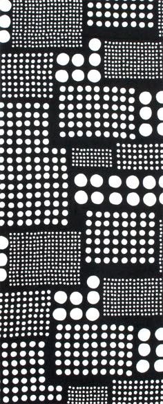 a black and white pattern with circles on it