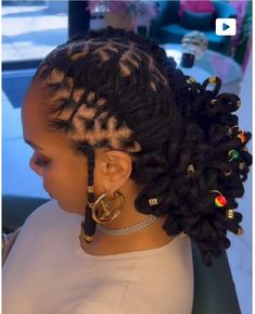 Loc Bun Styles Updo, Low Bun Loc Styles For Women, Loc Styles For Concert, Professional Locs Black Women, Pigtail Loc Styles, Loc Styles For Black Women Updo, Loc Bob, Updo Locs Hairstyles For Women