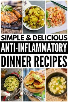 7-Day Anti-Inflammatory Diet for Beginners | Looking for an anti-inflammatory meal plan to help boost your immune system, keep your autoimmune disease under control, and aid in weight loss? We’ve put together a 7-day meal plan for beginners, complete with anti-inflammatory recipes and a list of anti-inflammatory foods to indulge in. With delicious breakfast, lunch, dinner, and snack recipes to choose from, combatting arthritis and chronic pain has never tasted better. Gerd Recipes, Gerd Diet, Meal Plan For Beginners, Reflux Diet, Inflammatory Recipes, Autoimmune Diet, Breakfast Low Carb